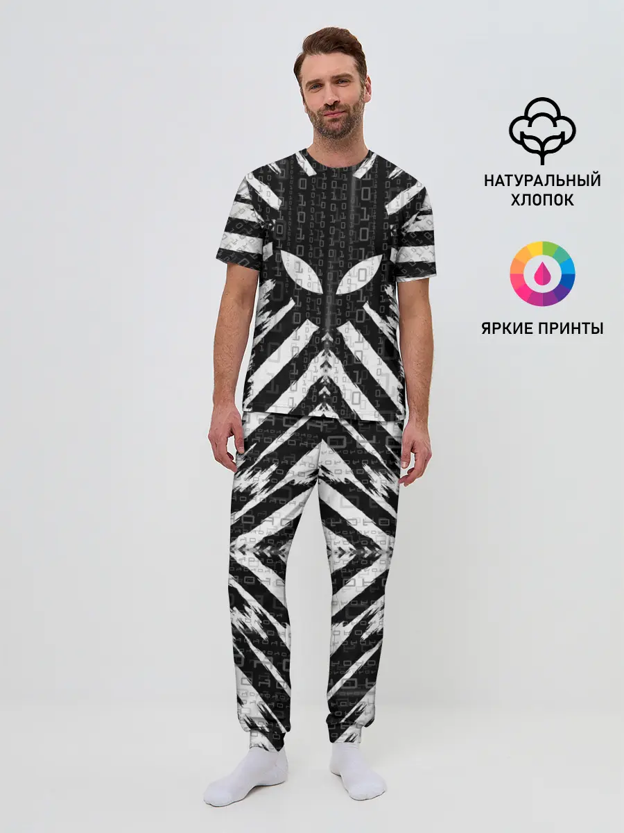 Мужская пижама с брюками / Alien
