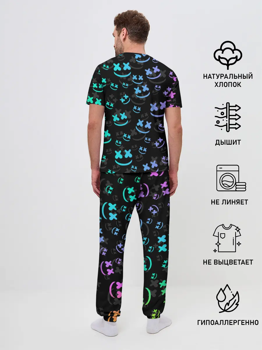 Мужская пижама с брюками / MARSHMELLO