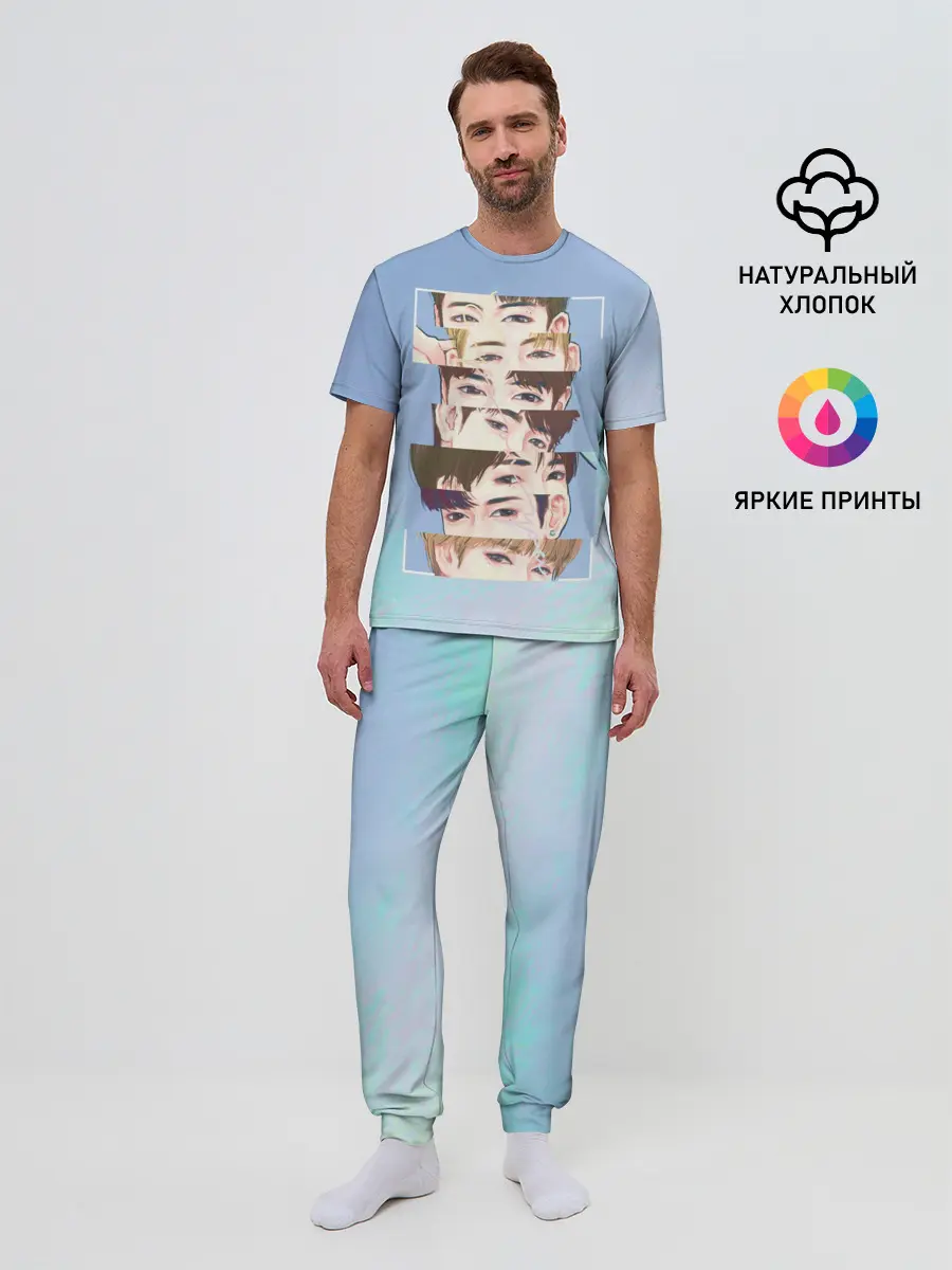 Мужская пижама с брюками / GOT7