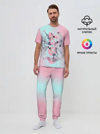 Мужская пижама с брюками / GOT7