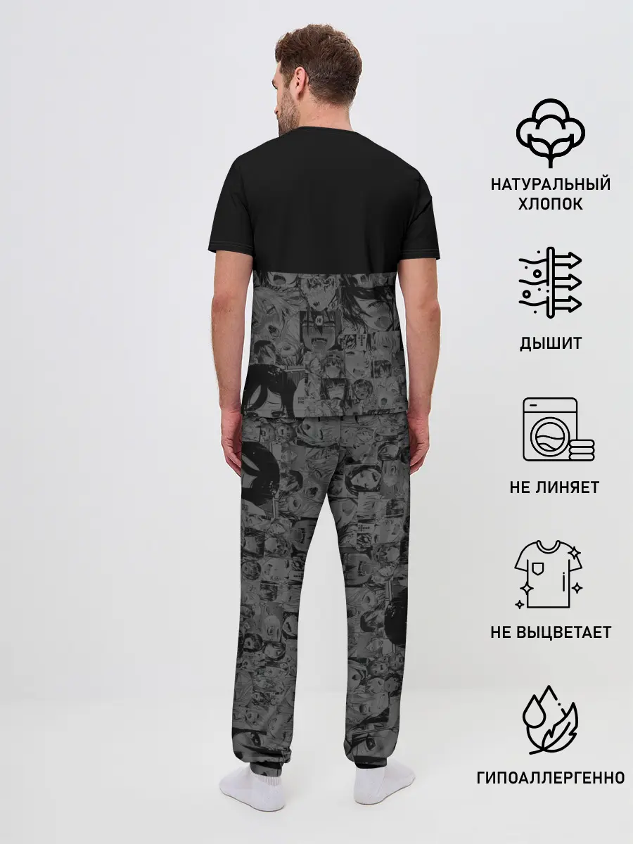 Мужская пижама с брюками / Японская анимация