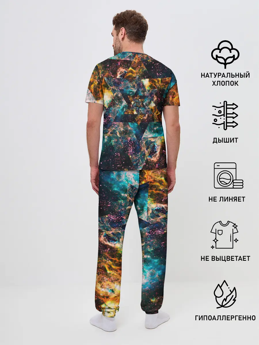 Мужская пижама с брюками / КОСОМС