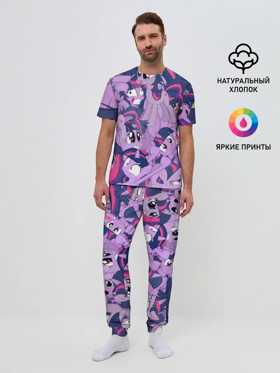 Мужская пижама с брюками / PATTERN PONY