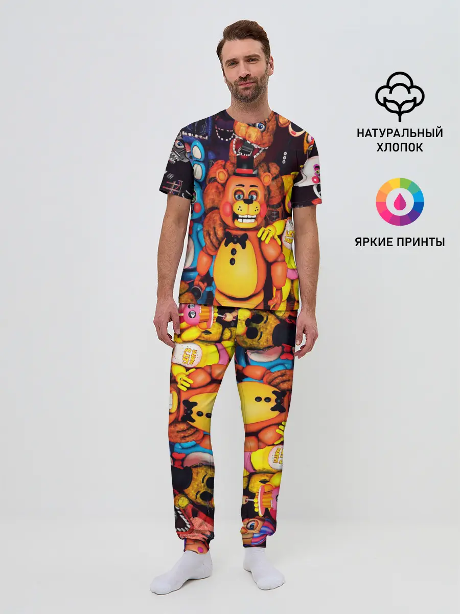 Мужская пижама с брюками / FIVE NIGHTS AT FREDDYS