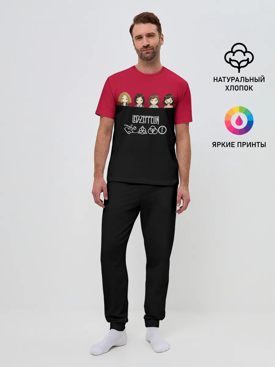 Мужская пижама с брюками / Led Zeppelin