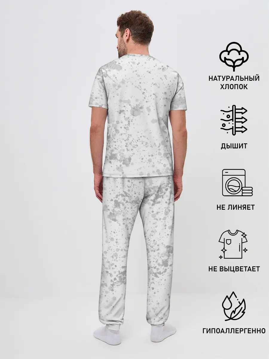 Мужская пижама с брюками / BILLIE EILISH - Blohsh & Ghoul