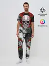 Мужская пижама с брюками / Skull and Roses