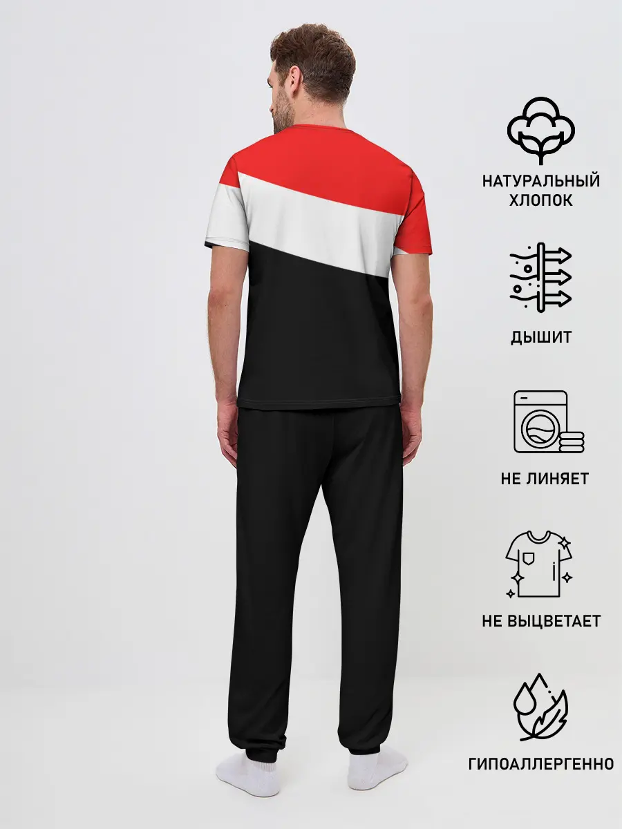 Мужская пижама с брюками / ХАБИБ НУРМАГОМЕДОВ