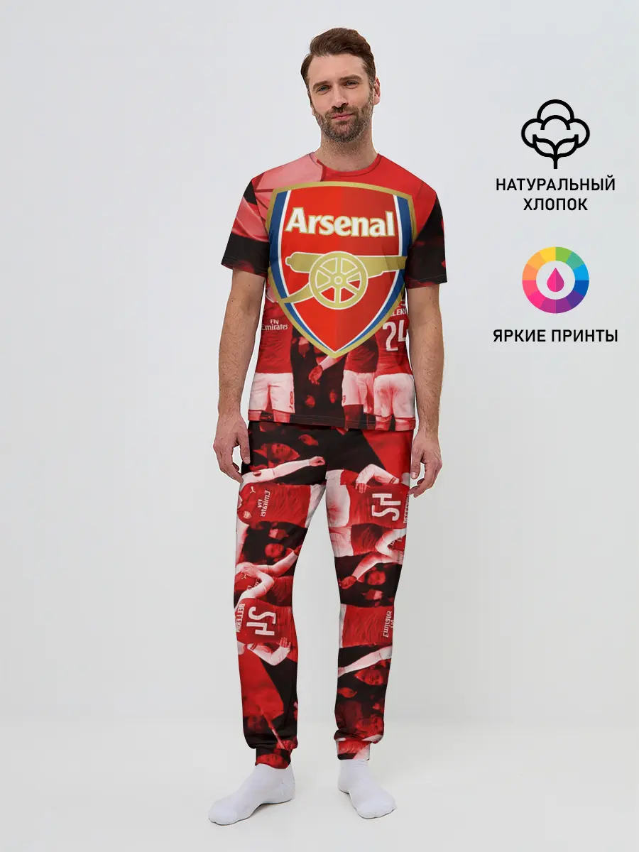 Мужская пижама с брюками / Arsenal