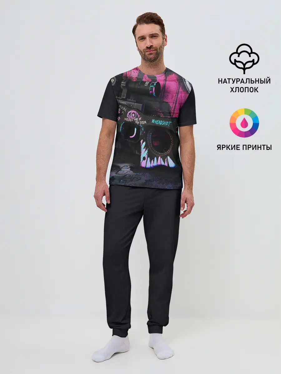 Мужская пижама с брюками / Neo-Noir Skins - CS:GO