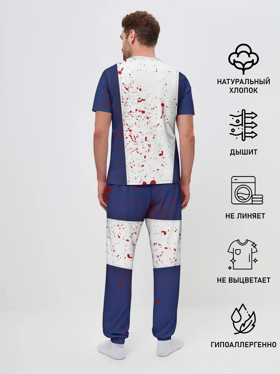 Мужская пижама с брюками / Alice