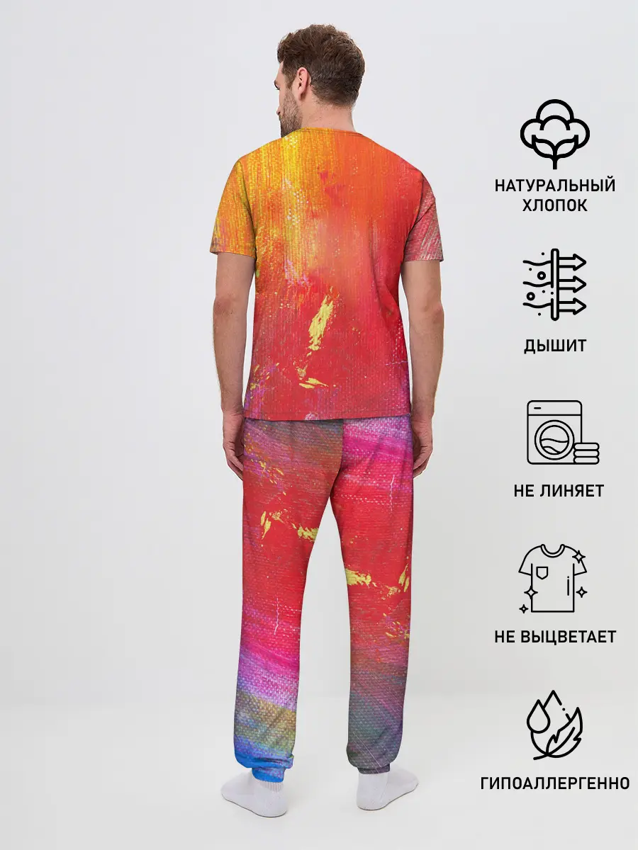 Мужская пижама с брюками / JoJo Bizarre Adventure