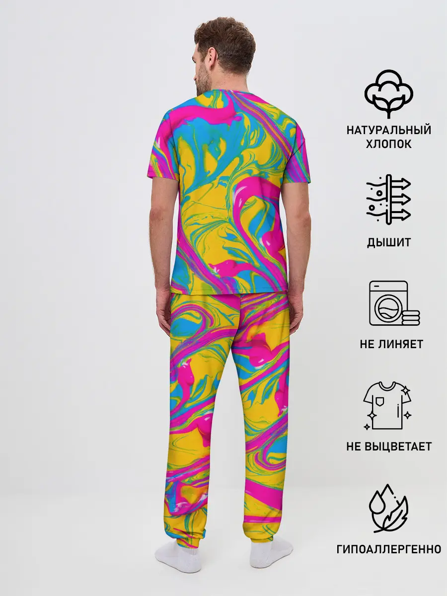 Мужская пижама с брюками / JoJo Bizarre Adventure