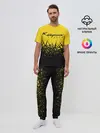 Мужская пижама с брюками / Киберпанк