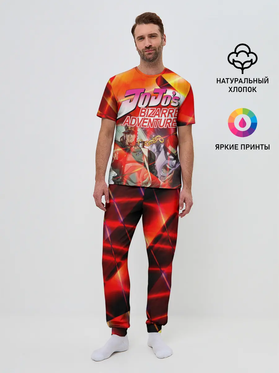Мужская пижама с брюками / jojo