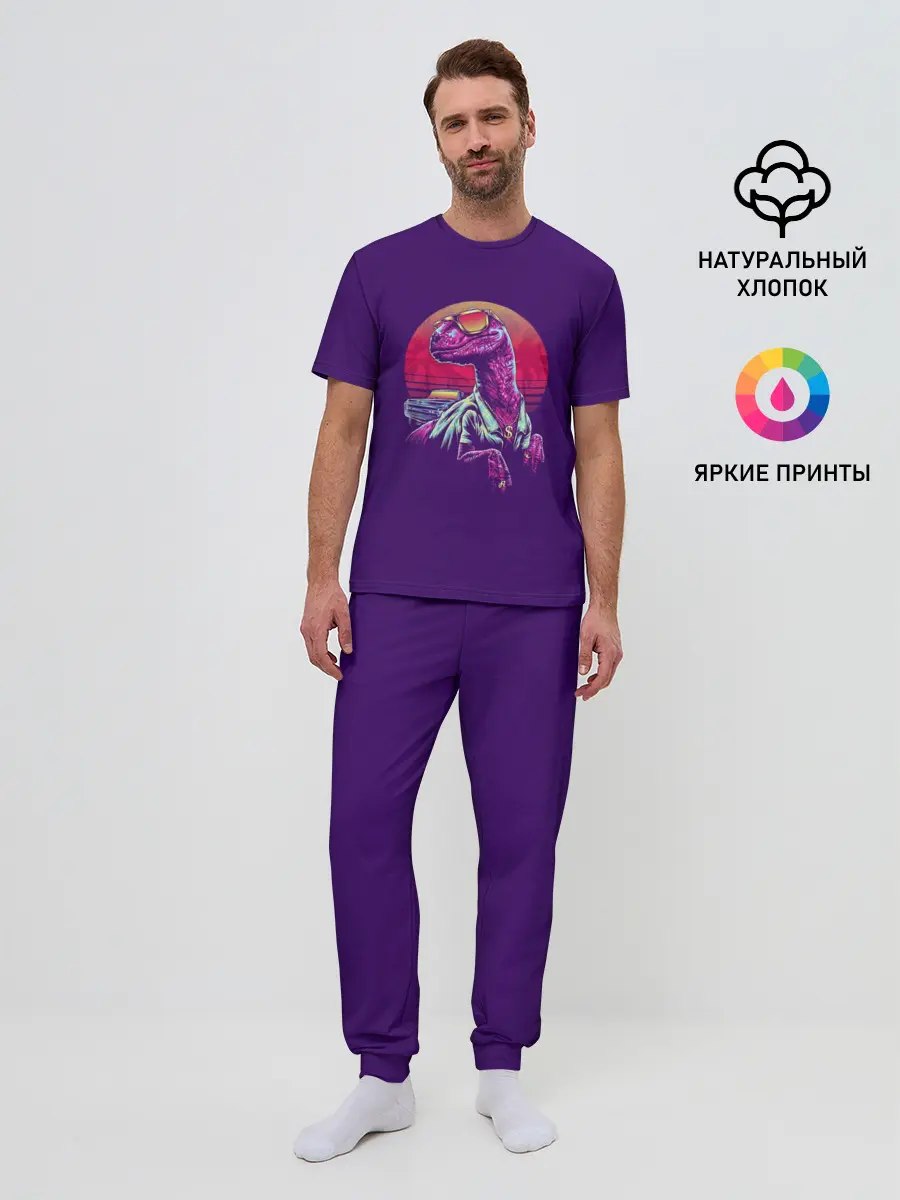 Мужская пижама с брюками / Raptor