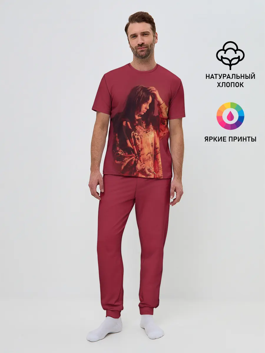 Мужская пижама с брюками / BILLIE EILISH