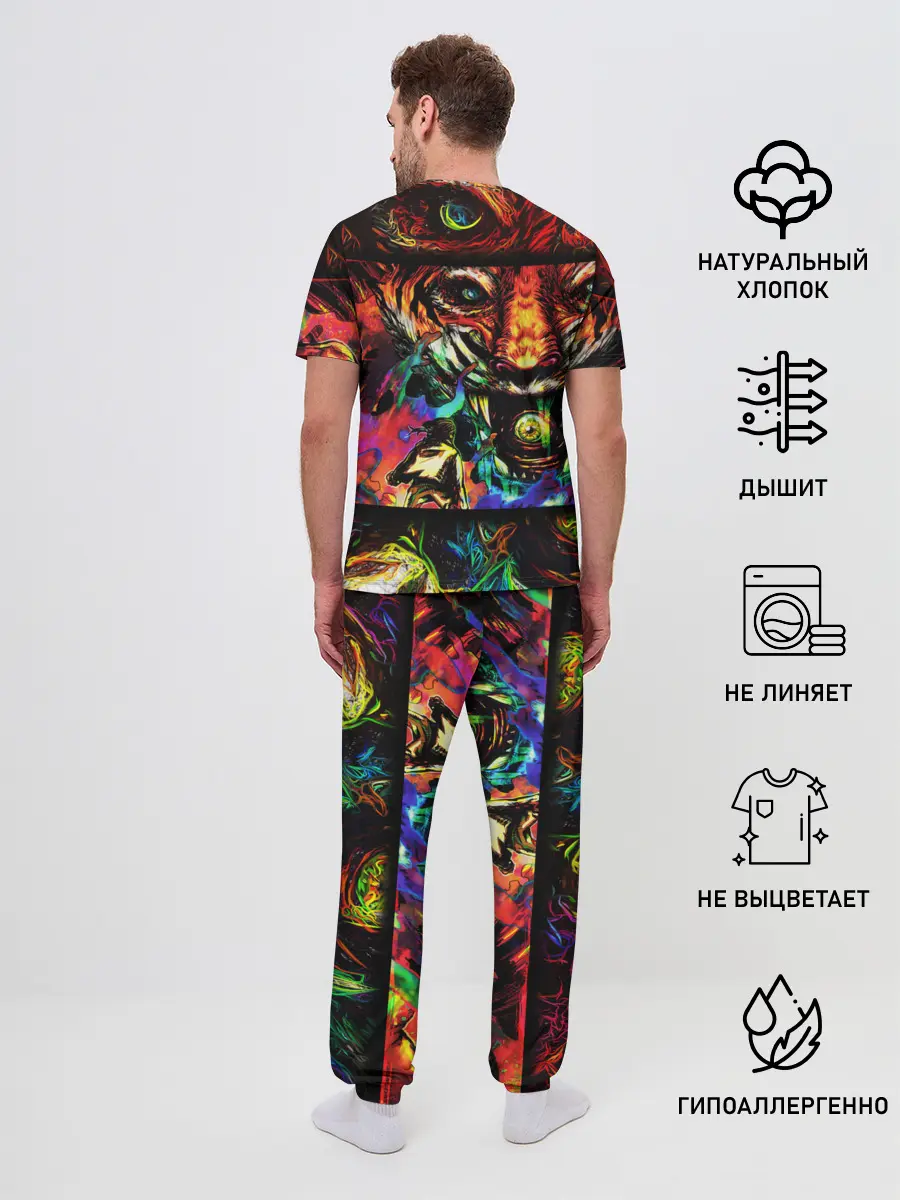 Мужская пижама с брюками / HOTLINE MIAMI