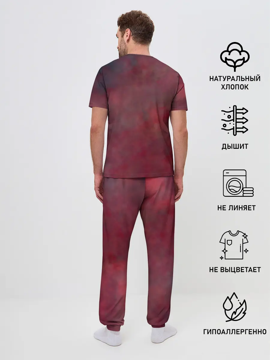 Мужская пижама с брюками / Meliodas с большим топором