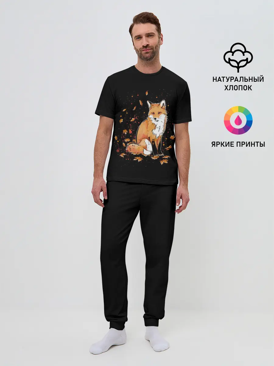 Мужская пижама с брюками / FOX