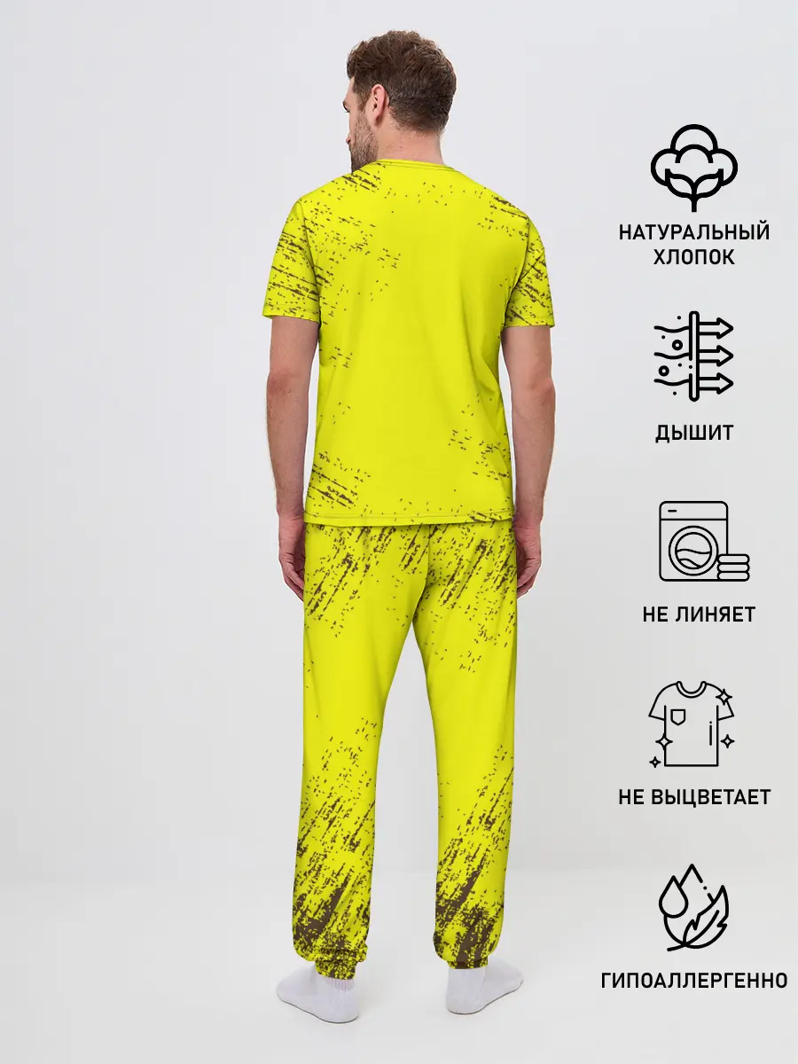 Мужская пижама с брюками / Plants vs. Zombies