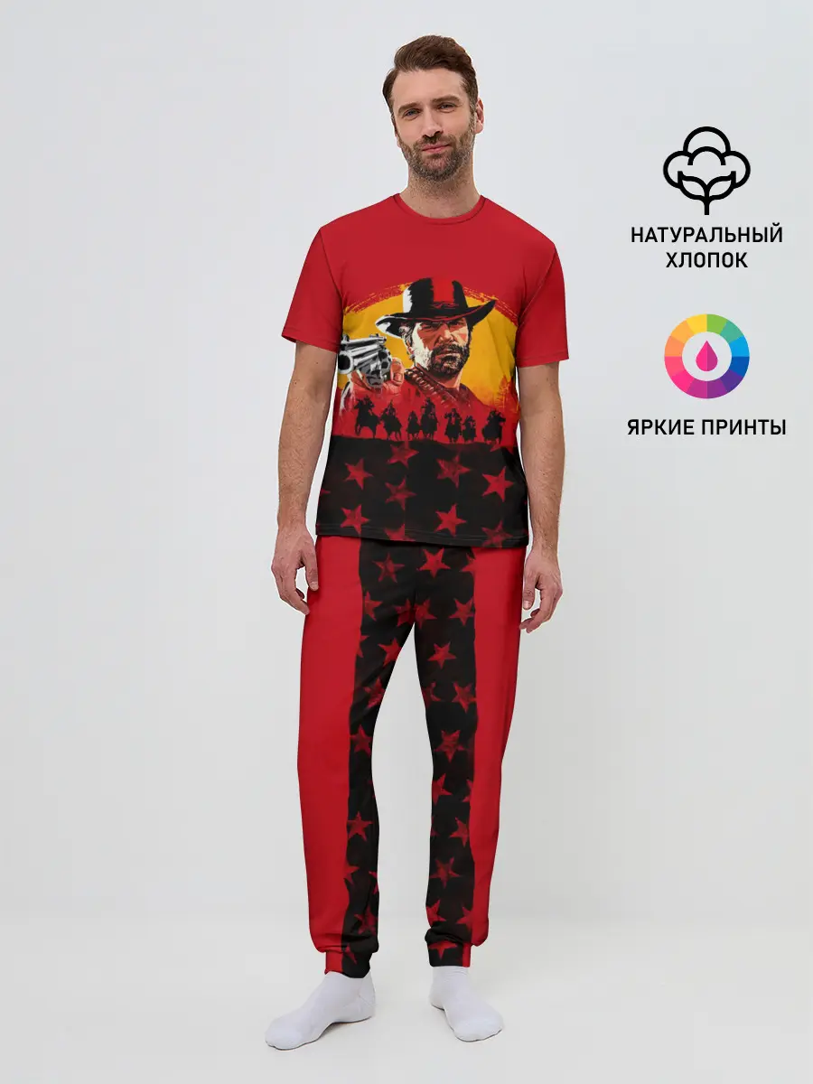 Мужская пижама с брюками / Red Dead Redemption 2