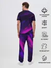 Мужская пижама с брюками / GEOMETRY STRIPES NEON