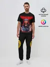 Мужская пижама с брюками / Guns n roses + Спина
