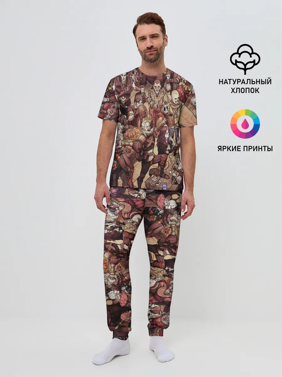 Мужская пижама с брюками / Ведьмак