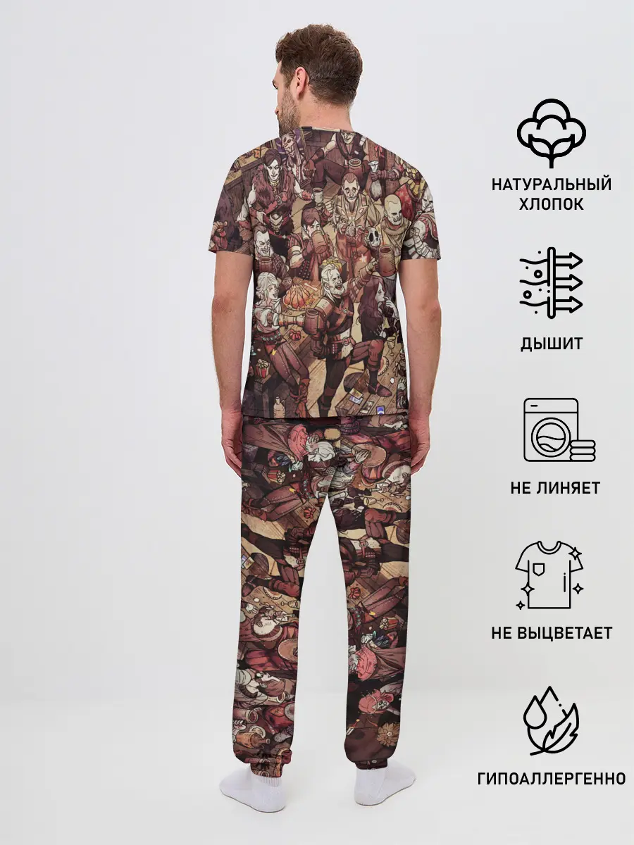 Мужская пижама с брюками / Ведьмак