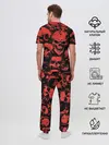Мужская пижама с брюками / Skulls pattern