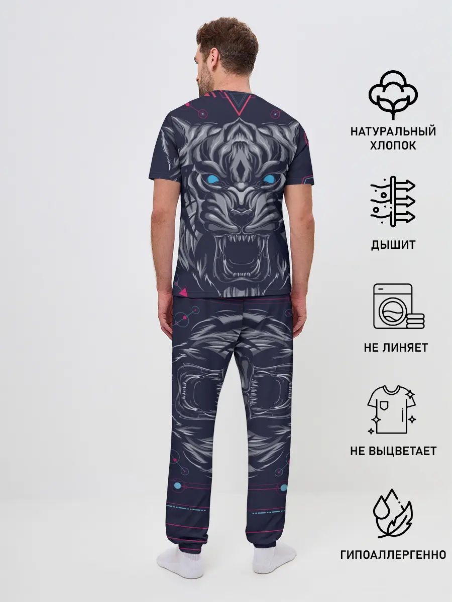 Мужская пижама с брюками / Metallica