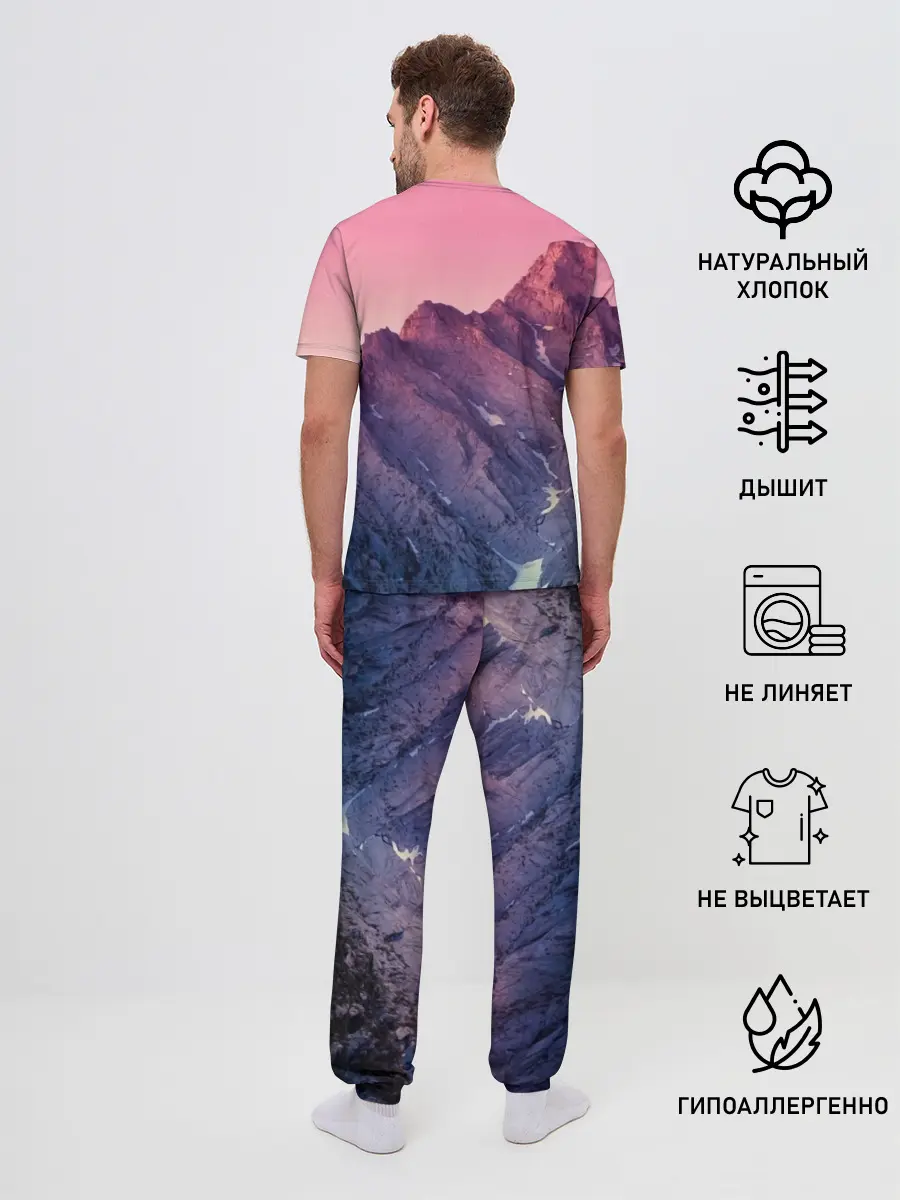 Мужская пижама с брюками / Evangelion2