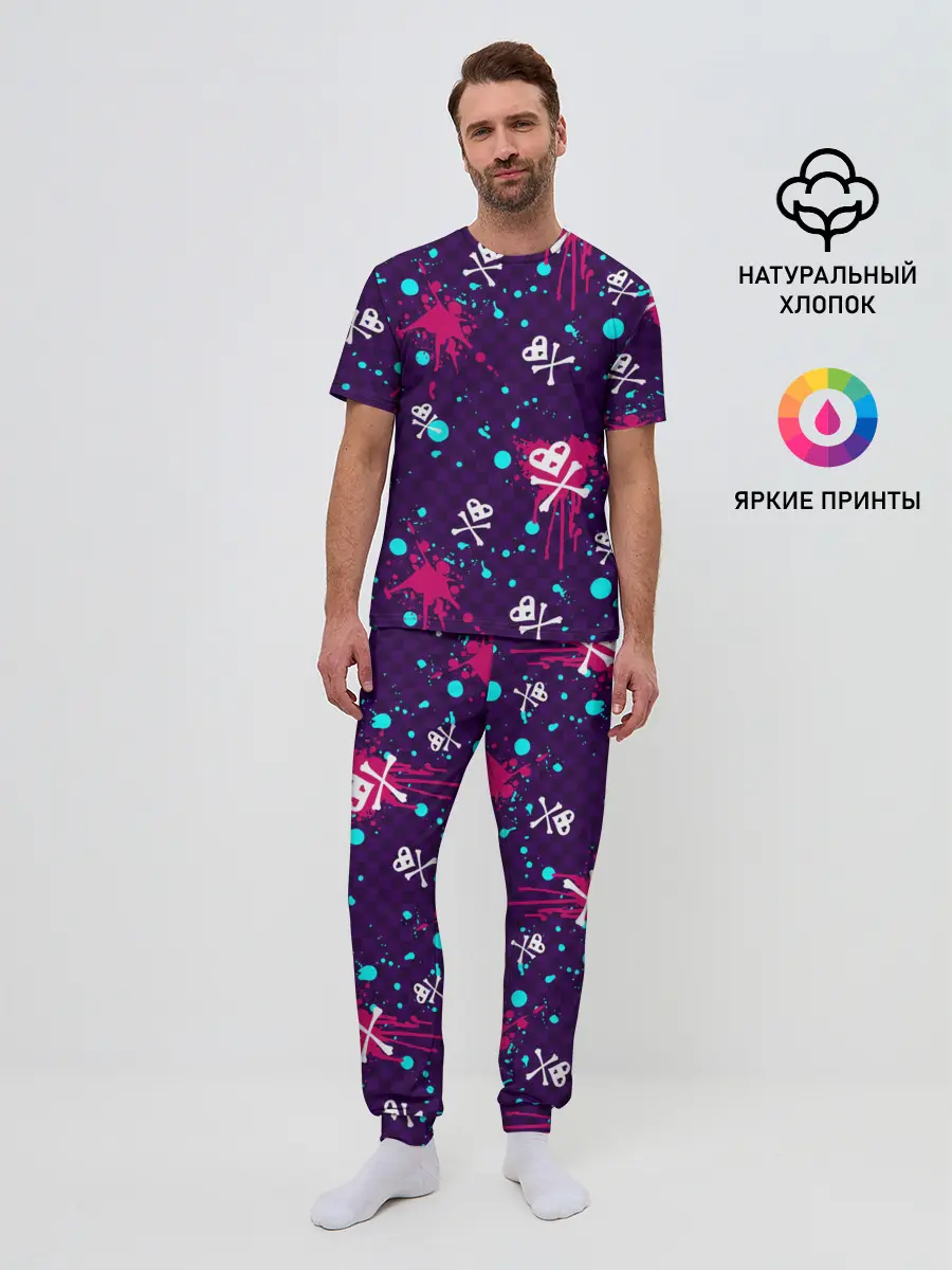 Мужская пижама с брюками / Эмо 2007