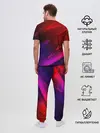 Мужская пижама с брюками / NEON GEOMETRY STRIPES