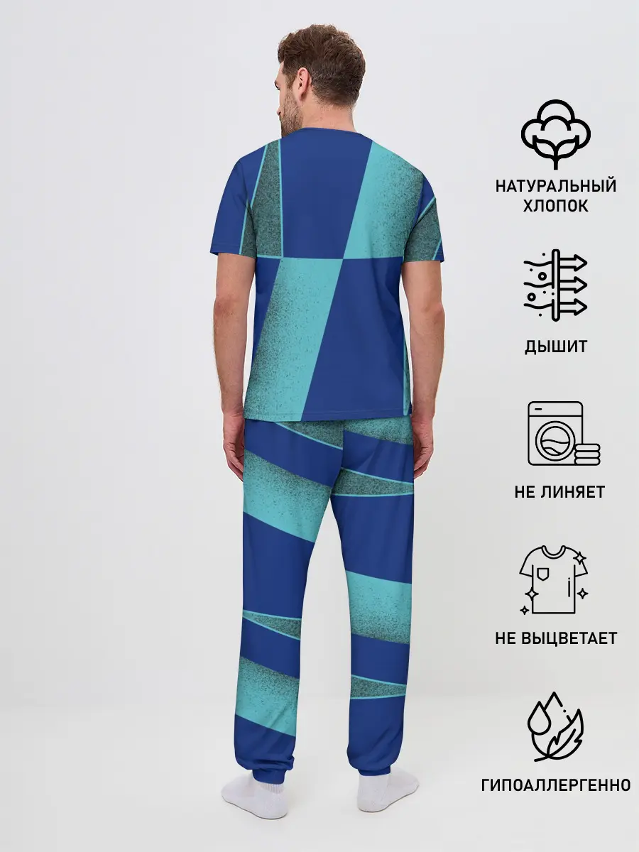 Мужская пижама с брюками / Barcelona PreMatch kit