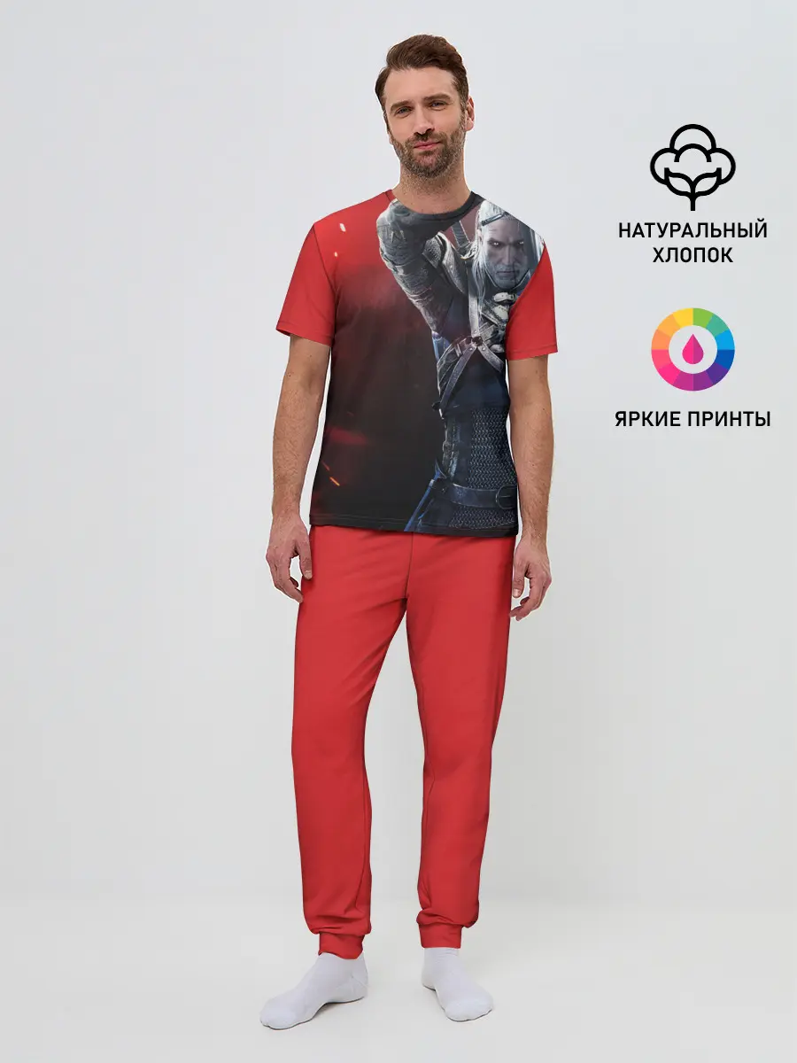 Мужская пижама с брюками / ВЕДЬМАК