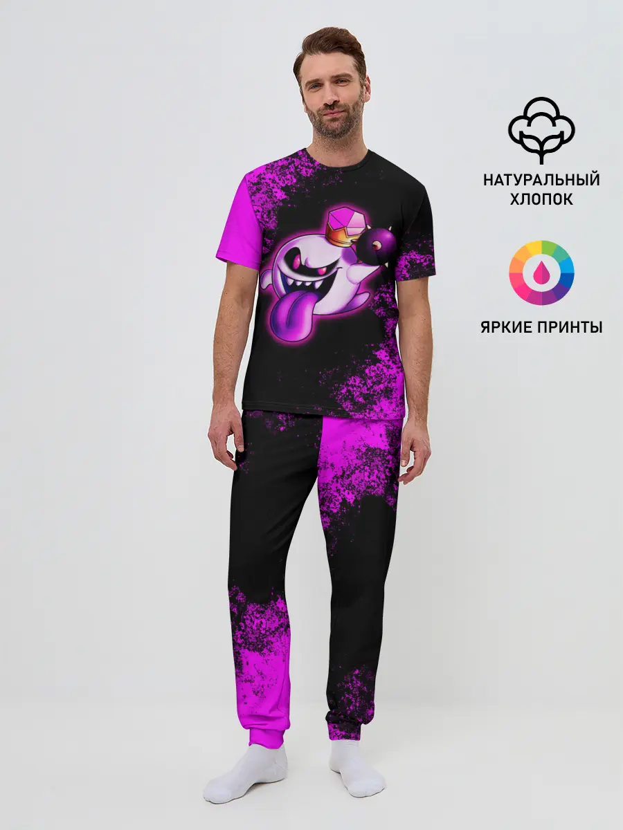 Мужская пижама с брюками / Luigis Mansion