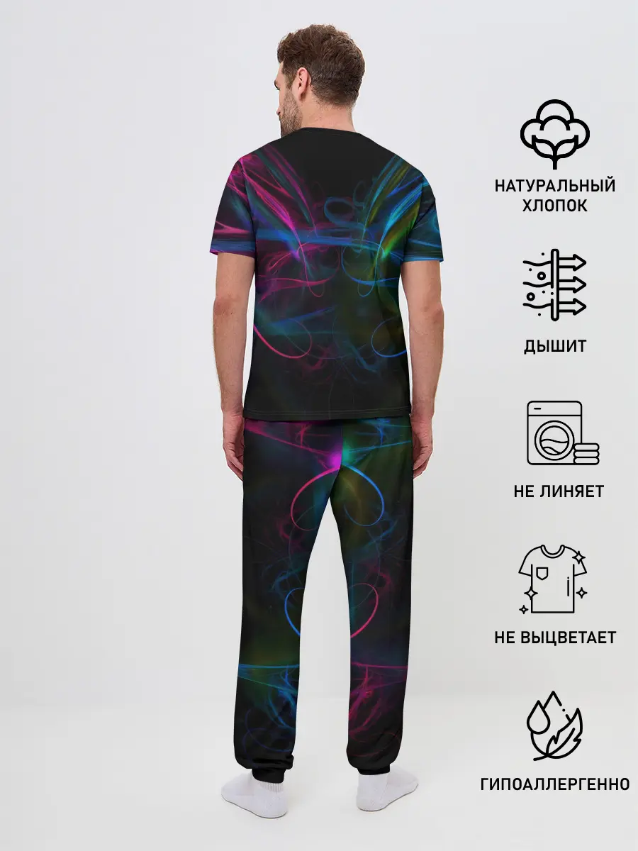 Мужская пижама с брюками / Fortnite x Marshmallow.