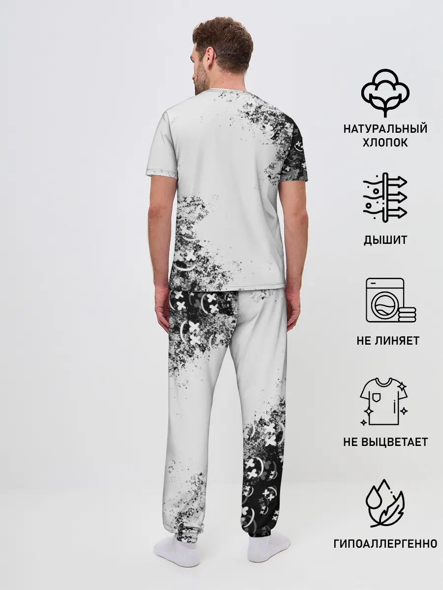 Мужская пижама с брюками / Marshmello