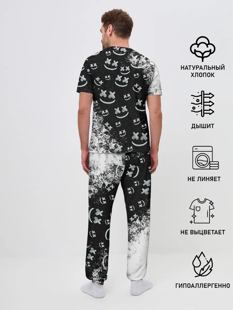 Мужская пижама с брюками / Marshmello