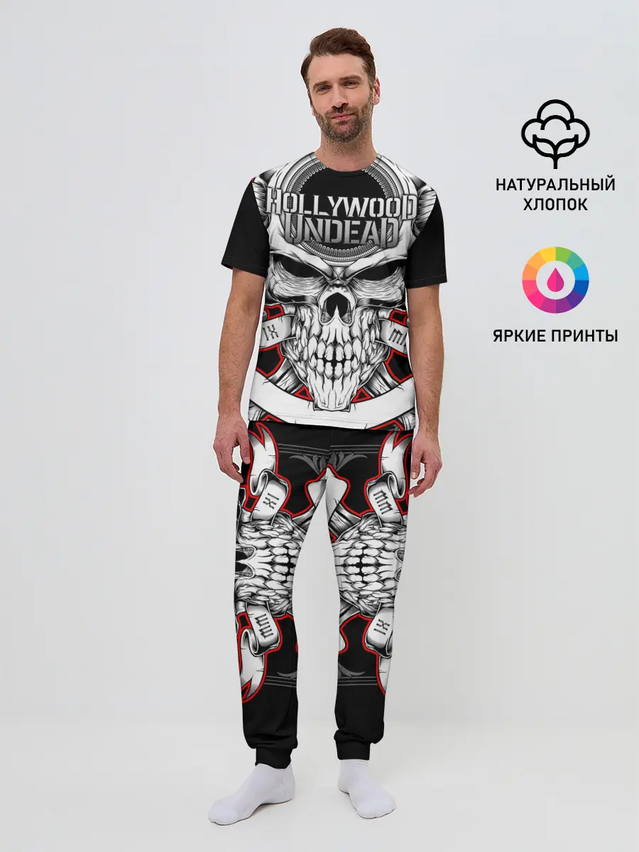 Мужская пижама с брюками / Hollywood Undead