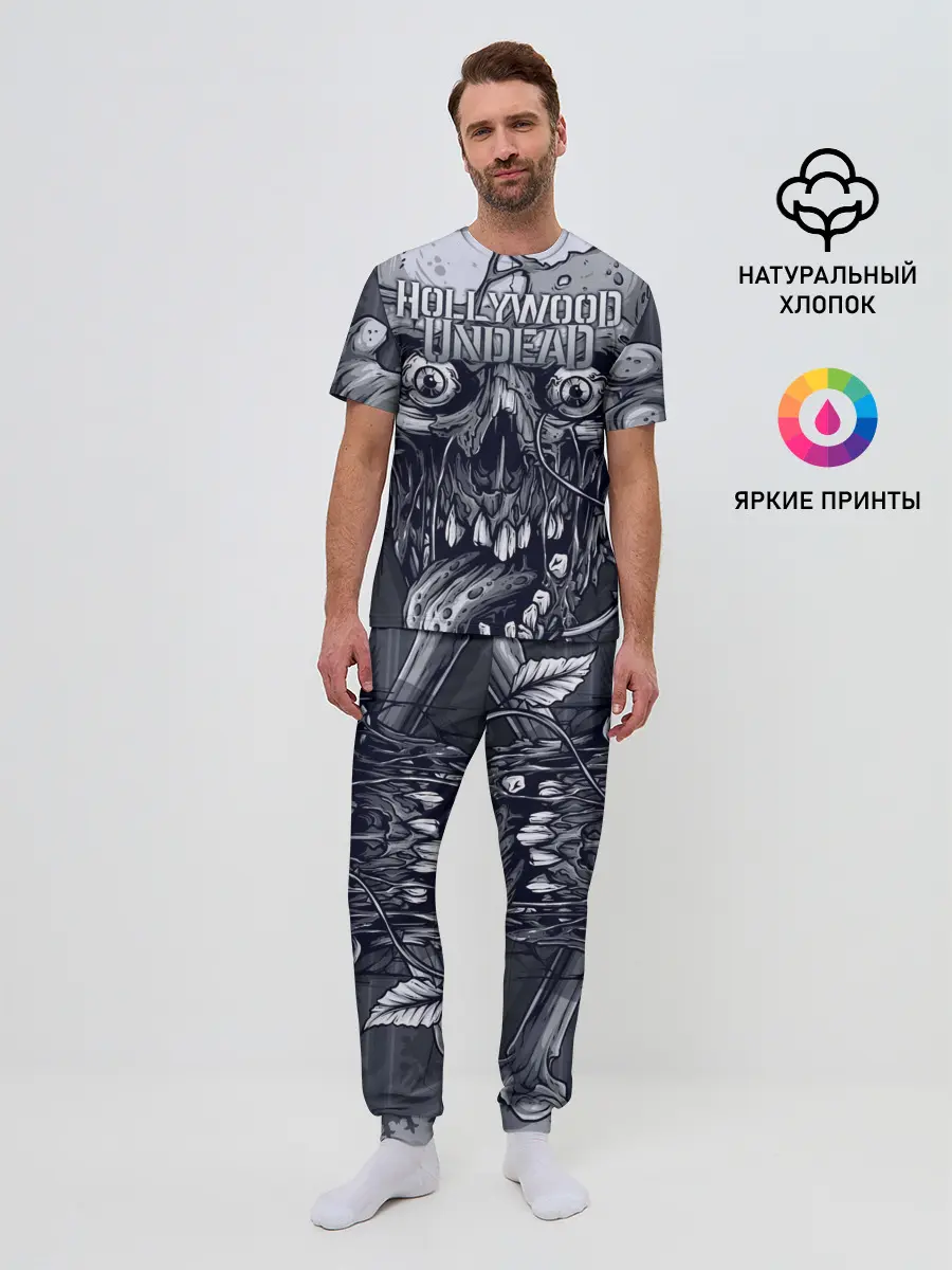 Мужская пижама с брюками / Hollywood Undead