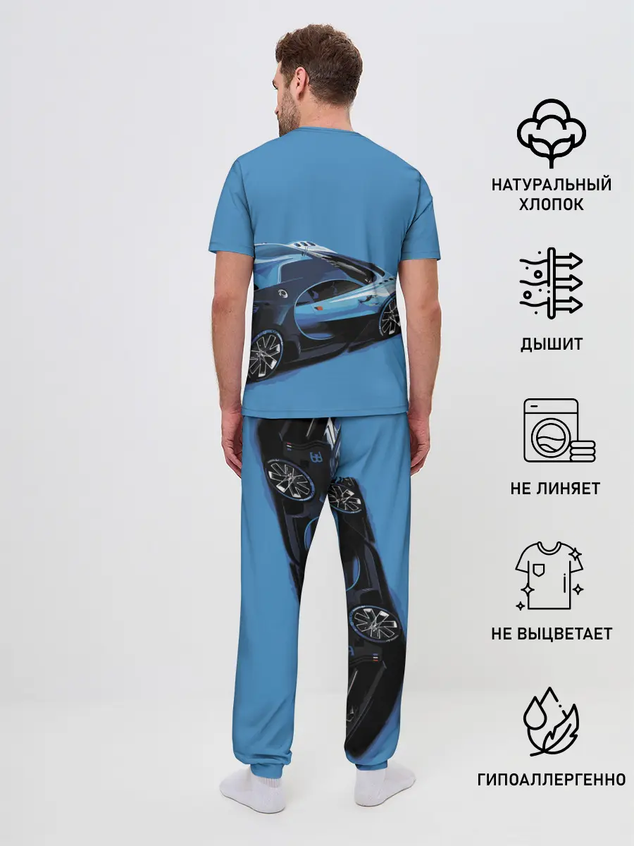 Мужская пижама с брюками / Bugatti