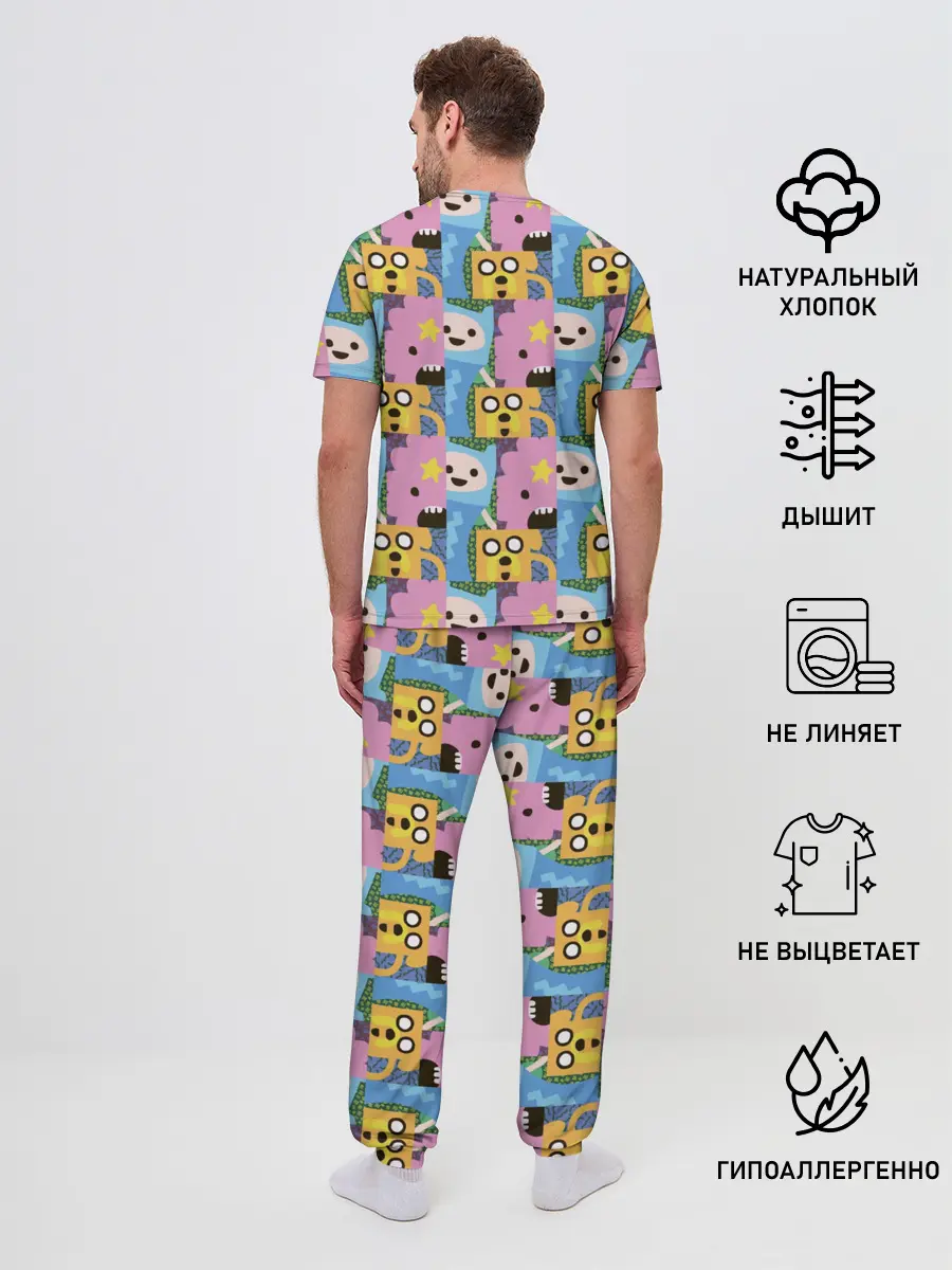 Мужская пижама с брюками / Время приключений