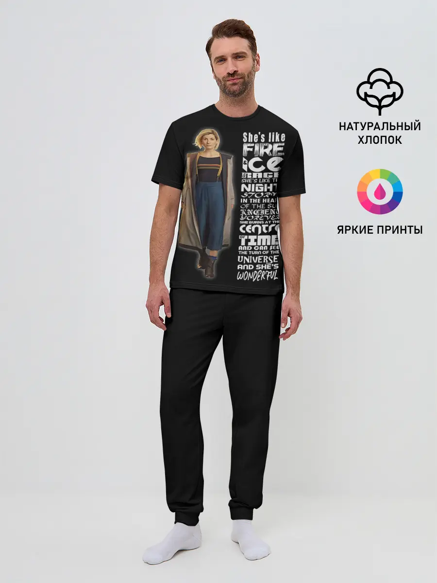 Мужская пижама с брюками / Доктор Кто