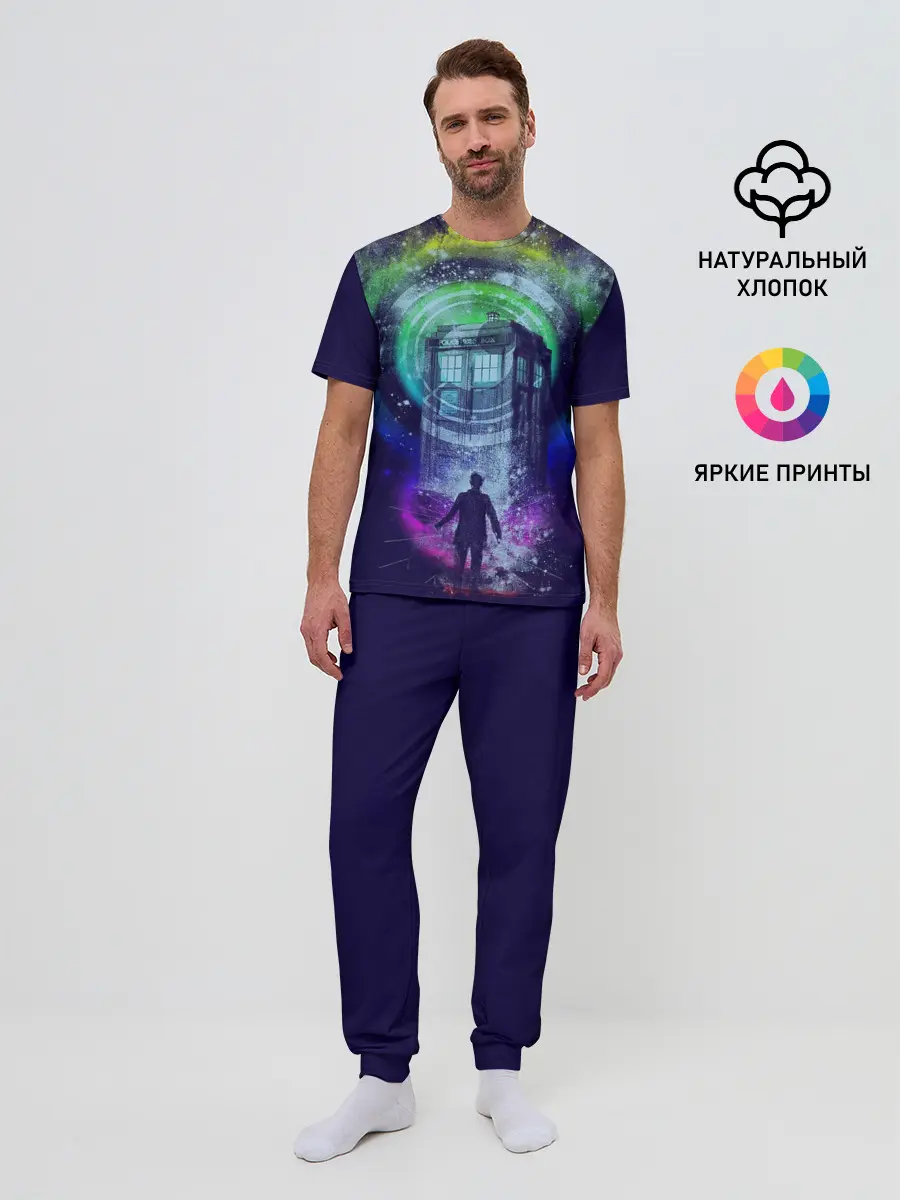 Мужская пижама с брюками / Доктор Кто