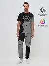 Мужская пижама с брюками / EXO