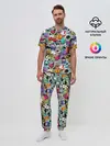 Мужская пижама с брюками / Stickerboom