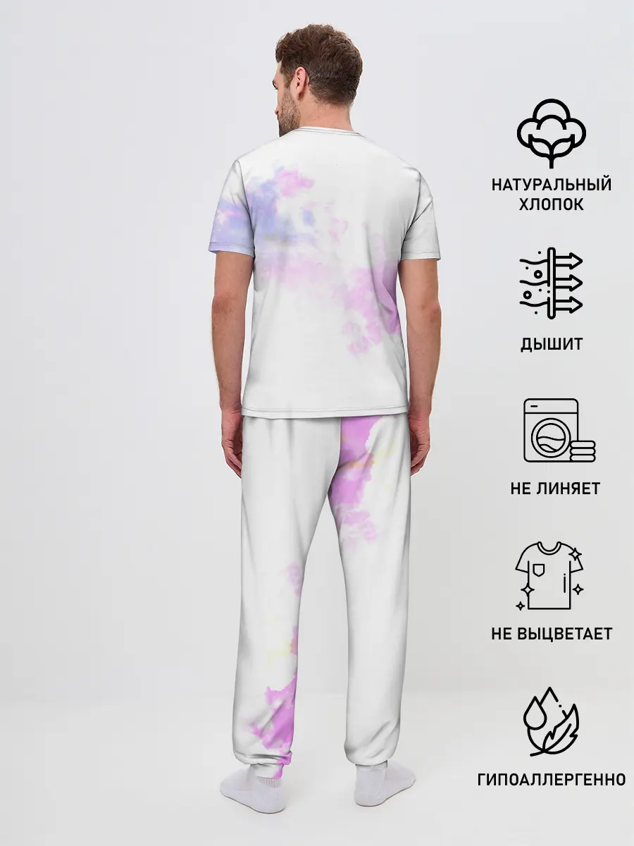 Мужская пижама с брюками / Country Humans